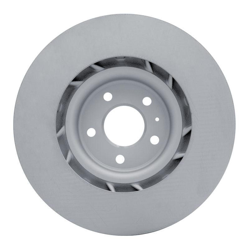 Porsche Macan Brake Rotor (1) - Left Front - R1 Concepts - Slotted Carbon Alloy GeoMET - `15-`23